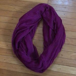 Infinity scarf in fuchsia